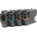 Brother inktcartridge,  500 pagina's, OEM LC-421XLVAL, 4 kleuren