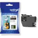 Brother cartouche d'encre,  500 pages, OEM LC-421XLBK, noir
