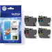 Brother cartouche d'encre,  200 pages, OEM LC-421VAL, 4 couleurs