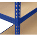 Avasco rek Robus 400, ft 180 x 180 x 60 cm, 4 legborden, uit metaal, blauw