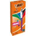 BIC 4 Colours Shine Ballpen Metallic Lilac Body Medium Point 4 Classic Ink Colours