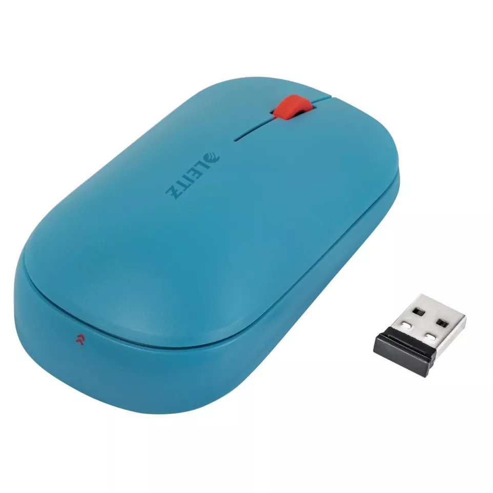 Leitz Cosy draadloze muis, blauw