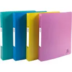Exacompta Forever Young A4 Maxi Ring Binder 2 Rings 3 cm Assorted Colors