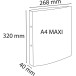 Exacompta classeur à anneaux Forever Young ft A4 maxi, 2 anneaux de 3 cm, couleurs assorties
