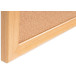 Bi-Office Earth Prime Cork Board Oak Frame 120 x 90 cm