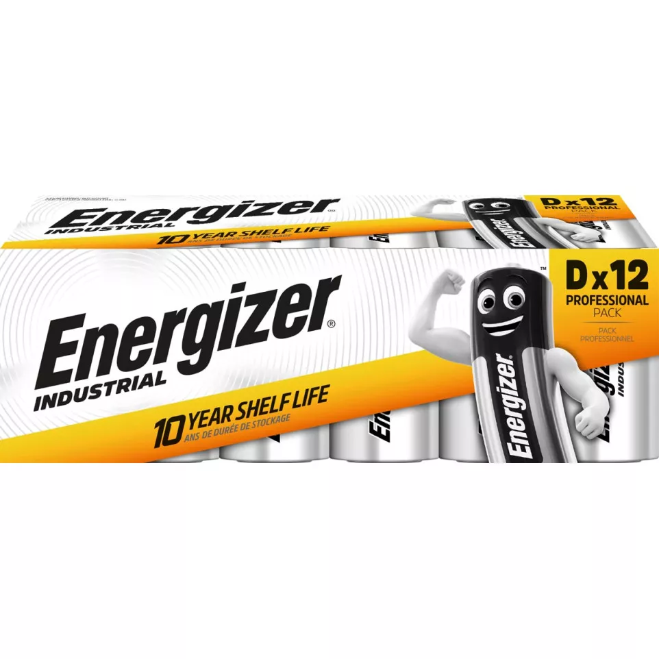Energizer Industrial D/LR20/E95, 12...
