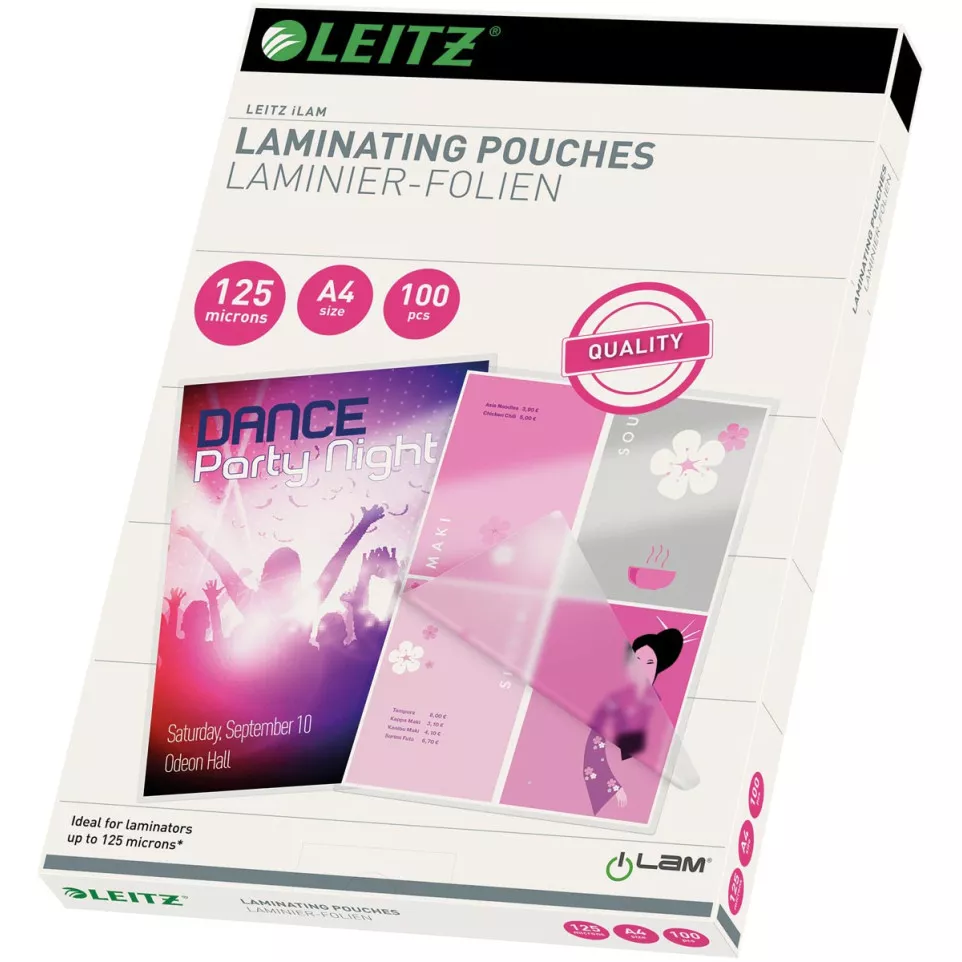Leitz iLAM Laminating Pouches A4 250...