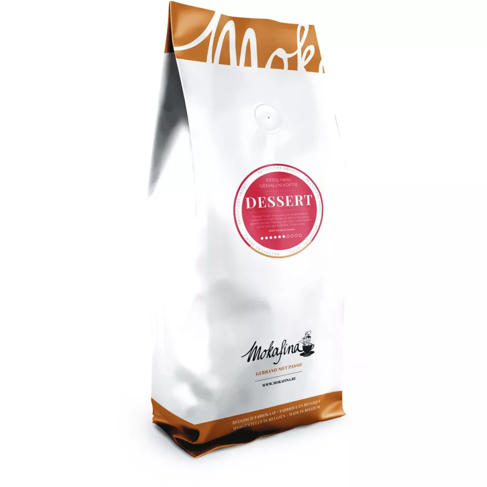 Mokafina Dessert gemalen koffie, 1 kg