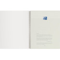 Oxford Origin Spiral Notebook, A4 Plus, 140 Lined Pages, Grey Soft Cover