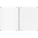 Oxford Origin Spiral Notebook, A4 Plus, 140 Lined Pages, Grey Soft Cover