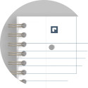 Oxford Origin Spiral Notebook, A4 Plus, 140 Lined Pages, Grey Soft Cover