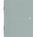 Oxford Origin cahier spiralé, ft A4+, 140 pages, quadrillé 5 mm, gris