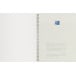Oxford Origin cahier spiralé, ft A4+, 140 pages, quadrillé 5 mm, gris