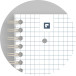 Oxford Origin cahier spiralé, ft A4+, 140 pages, quadrillé 5 mm, gris