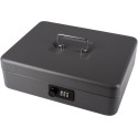 Coffret à monnaie Pavo 12 inch avec serrure à combinaison, gris foncé