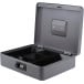 Coffret à monnaie Pavo 12 inch avec serrure à combinaison, gris foncé