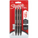 Sharpie S-Gel Gel Pens, Medium Point, 0.7 mm, Black Ink, Pack of 3