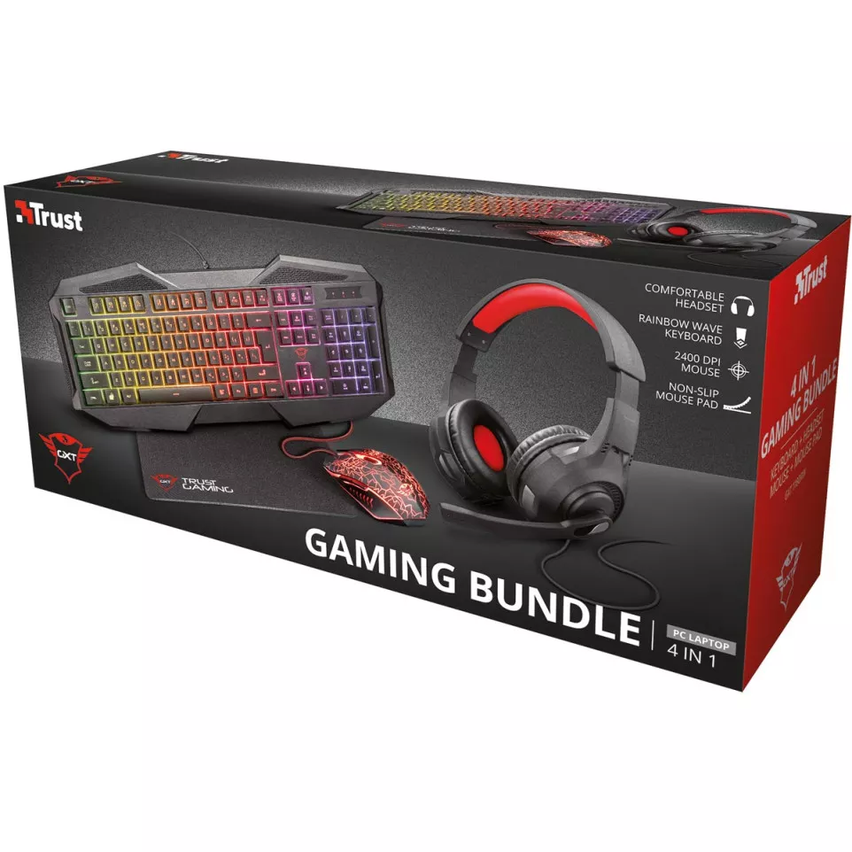Trust GXT 1180RW 4-in-1 Gaming Set...