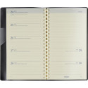 Brepols Notaplan Genova Pocket Diary Black 2027