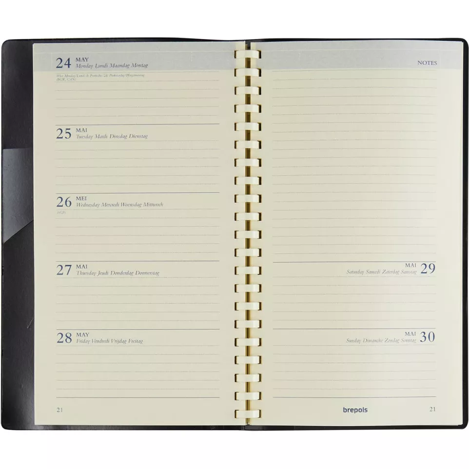 Brepols Notaplan Genova Pocket Diary...