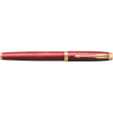 Parker IM Premium vulpen, fijn, in giftbox, deep red (rood/goud)