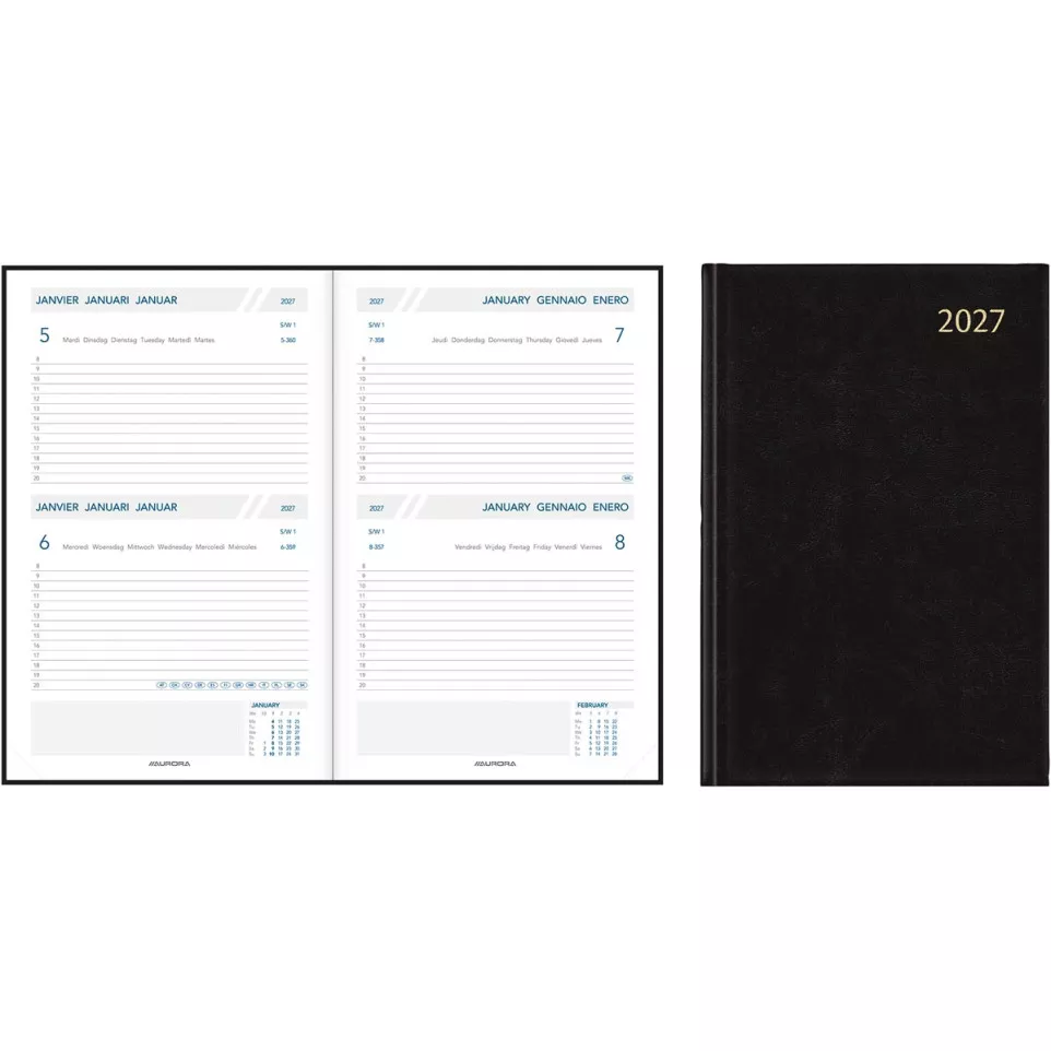 Aurora Folio FA111 Balacron, noir, 2027