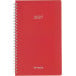 Brepols agenda Breform Polyprop 6-talig, rood, 2027