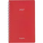 Brepols agenda Breform Polyprop 6 langues, rouge, 2027