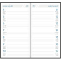 Aurora Timeplan zakagenda, geassorteerde kleuren, 2027