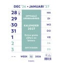 Brepols Optivision Dutch Calendar 2027