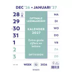 Brepols Optivision kalender Nederlandstalig, 2027