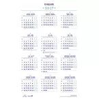 Brepols Calendrier annuel, 2027