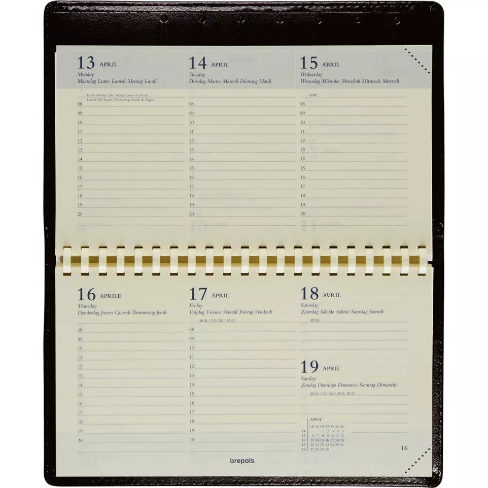 Brepols Omniplan Seta Pocket Diary...
