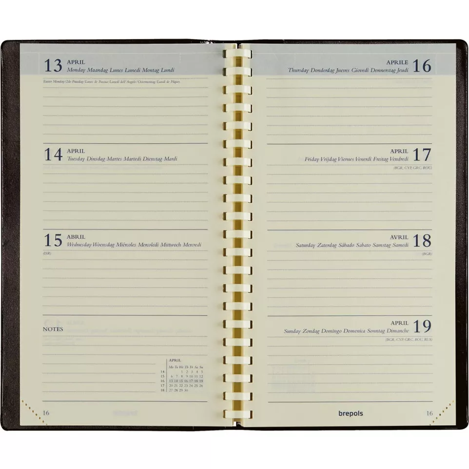 Brepols Interplan Genova Pocket Diary...