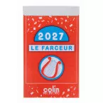 Bloc éphéméride Le Farceur François Pirette 2027