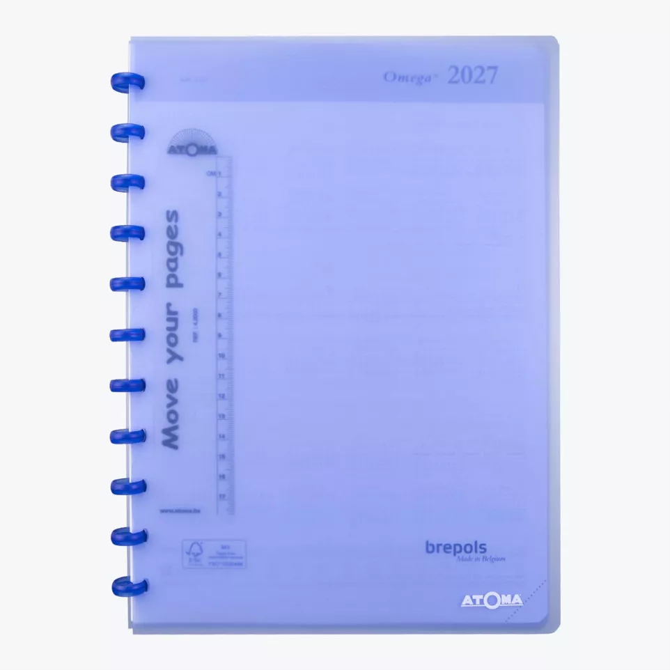 Atoma Diary A4 White Paper 128 Pages...