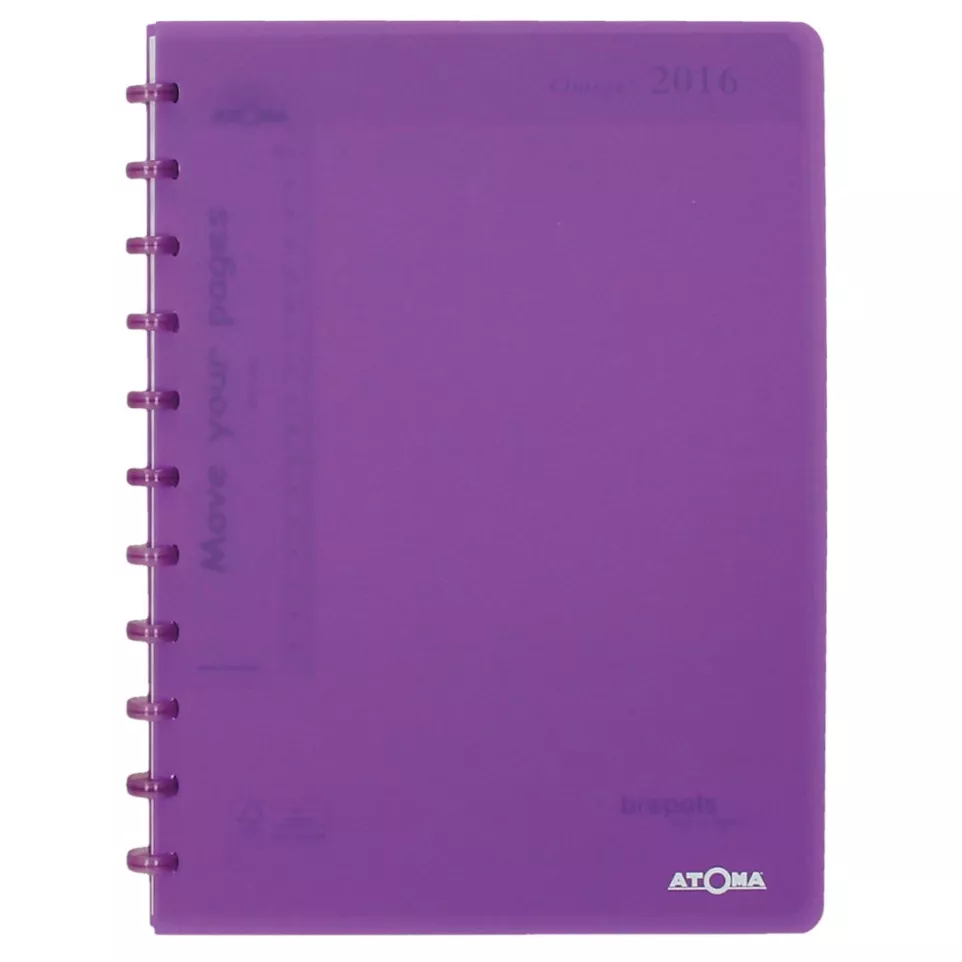 Atoma Diary A4 White Paper 128 Pages...