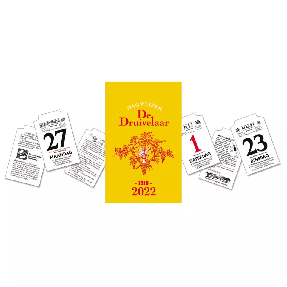 Dagblokkalender De Druivelaar 2027,...