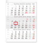 Compact Quarterly Calendar...