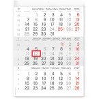 Compact Quarterly Calendar 2027