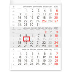 Driemaandskalender Compact,...