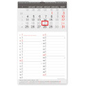 Memo-Manager Monthly Calendar 4 Languages 2027