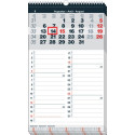 Memo-Manager Monthly Calendar 4 Languages 2027
