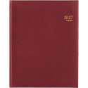 Brepols Concorde Lima 6 Languages Desk Diary Bordeaux 2027