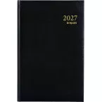 Brepols Saturnus Lima Desk Diary Black 2027