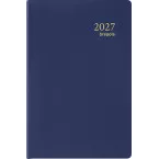 Brepols agenda Delta Seta 6-talig, blauw, 2027
