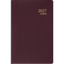 Brepols Delta Seta 6 Languages Pocket Diary Bordeaux 2027