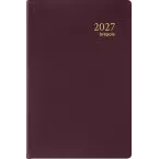 Brepols Delta Seta 6 Languages Pocket Diary Bordeaux 2027