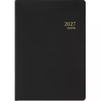 Brepols agenda Armada Seta 4 langues, noir, 2027