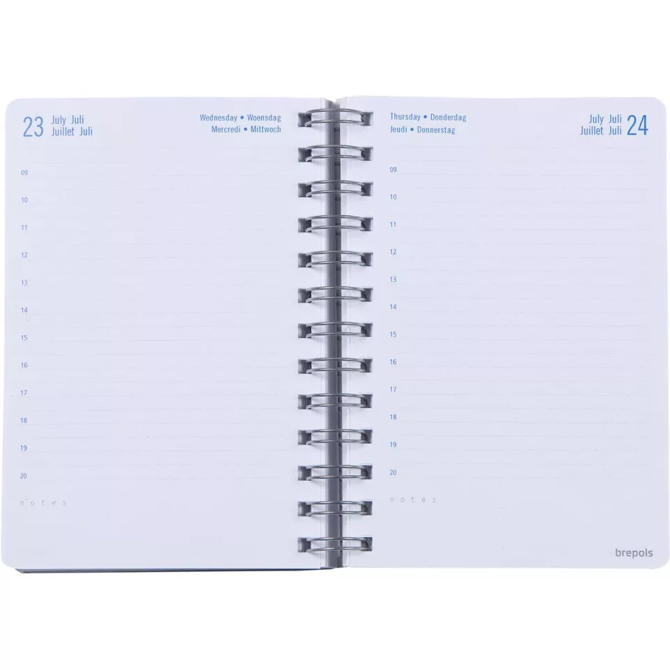 Brepols journal de classe Wire-o,...